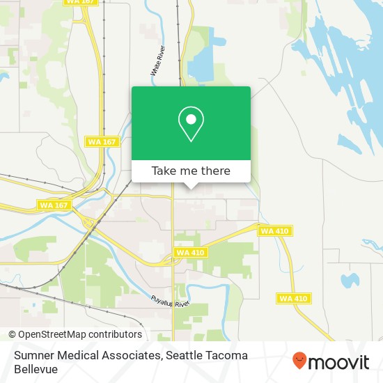 Mapa de Sumner Medical Associates