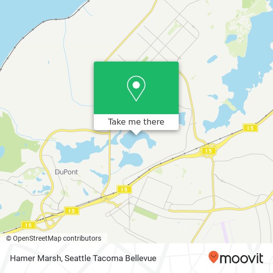 Mapa de Hamer Marsh