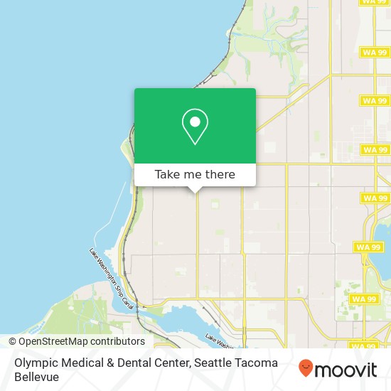 Mapa de Olympic Medical & Dental Center