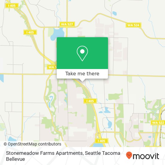 Mapa de Stonemeadow Farms Apartments