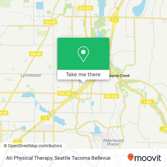 Ati Physical Therapy map