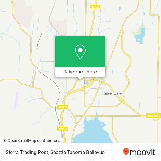 Mapa de Sierra Trading Post