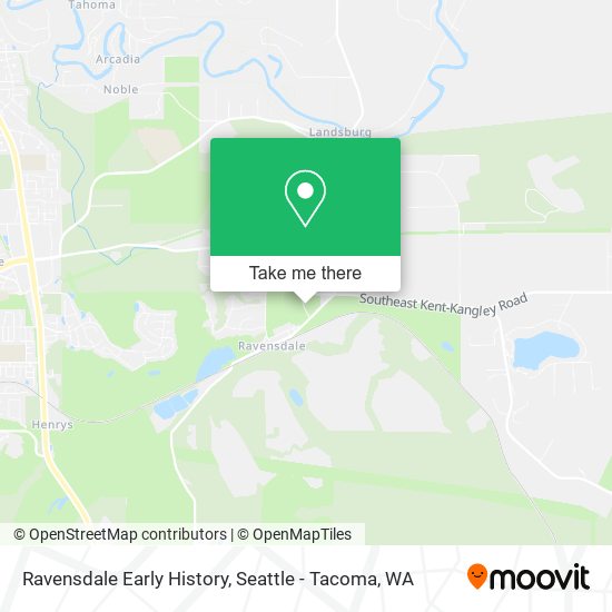 Mapa de Ravensdale Early History