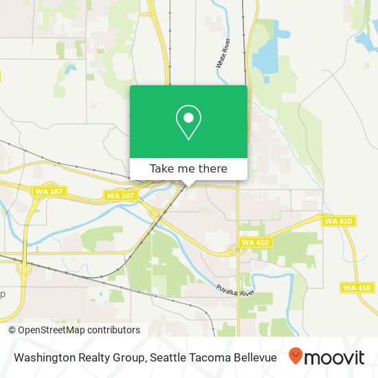 Washington Realty Group map