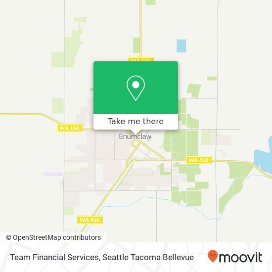 Team Financial Services map