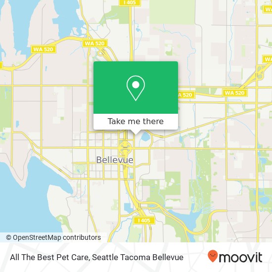 All The Best Pet Care map