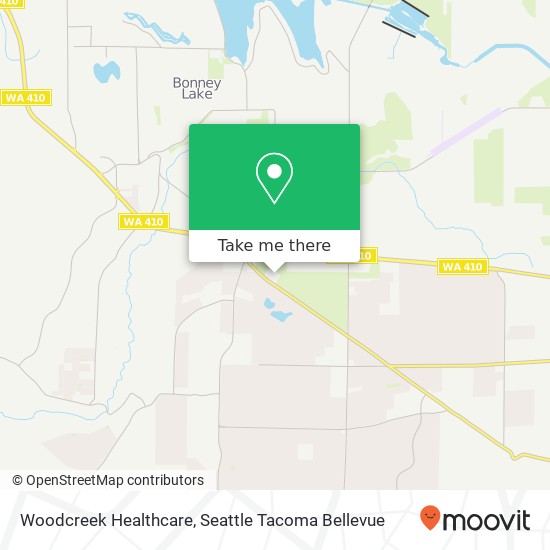 Woodcreek Healthcare map