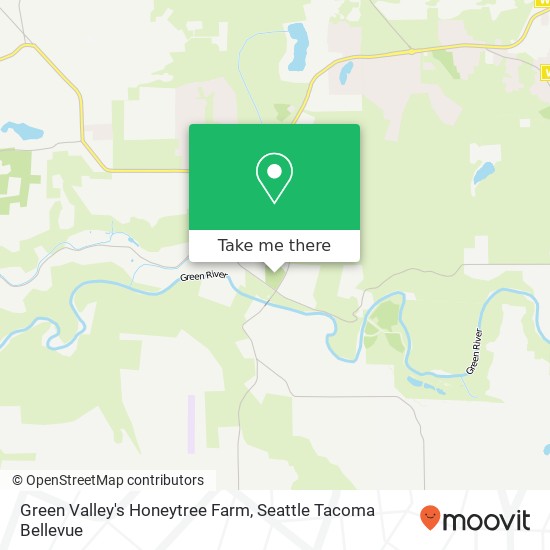 Green Valley's Honeytree Farm map