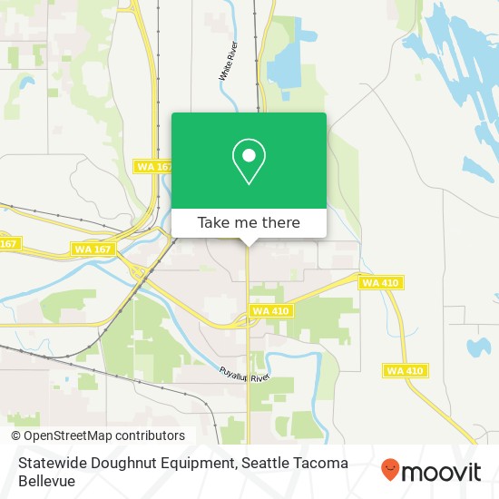 Statewide Doughnut Equipment map