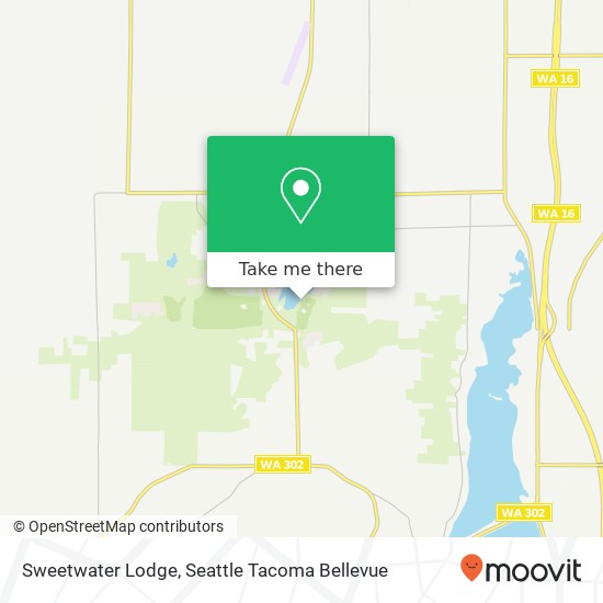 Mapa de Sweetwater Lodge