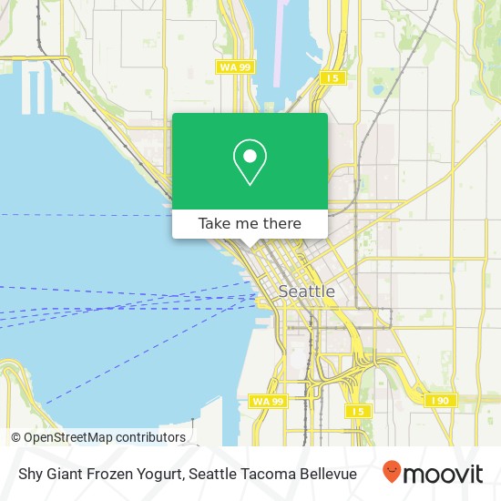 Shy Giant Frozen Yogurt map