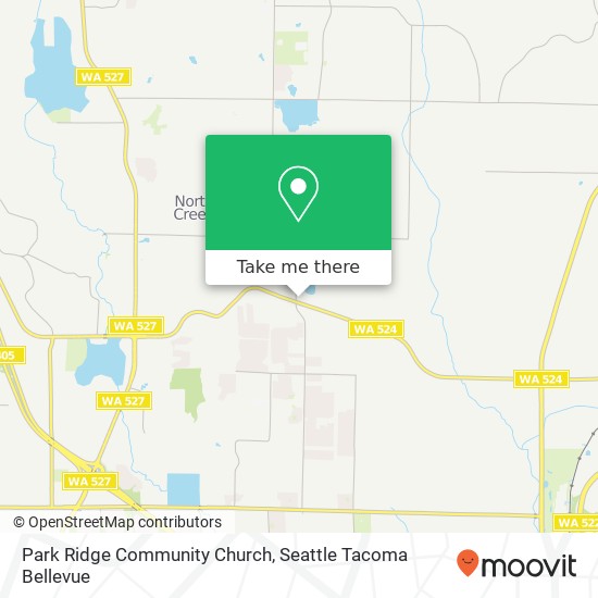 Park Ridge Community Church map