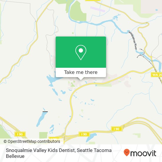 Snoqualmie Valley Kids Dentist map