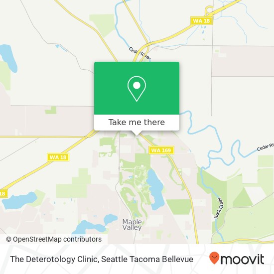 The Deterotology Clinic map