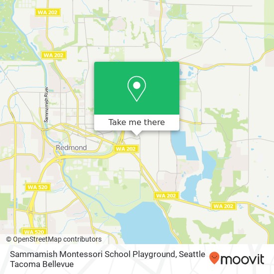 Mapa de Sammamish Montessori School Playground