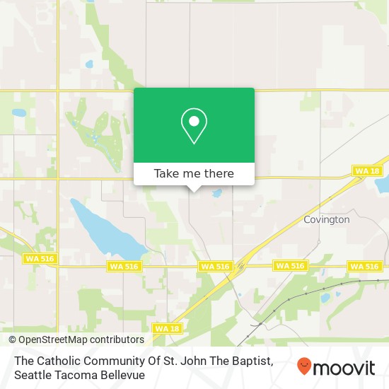 Mapa de The Catholic Community Of St. John The Baptist