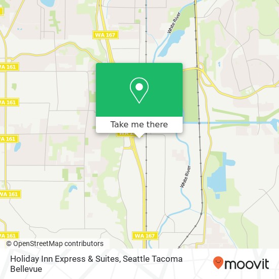 Mapa de Holiday Inn Express & Suites