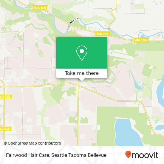 Mapa de Fairwood Hair Care