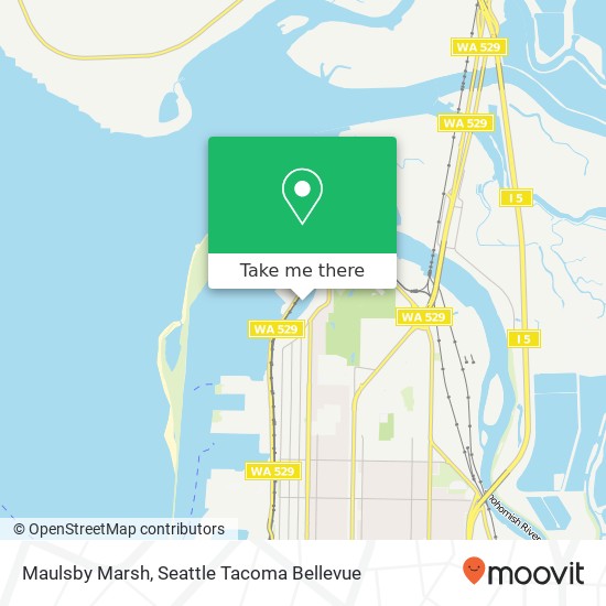 Maulsby Marsh map