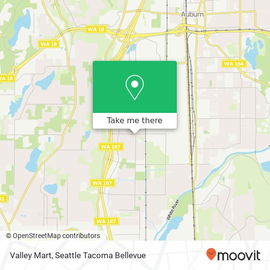 Valley Mart map