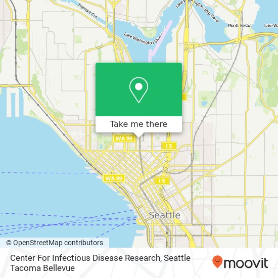 Mapa de Center For Infectious Disease Research