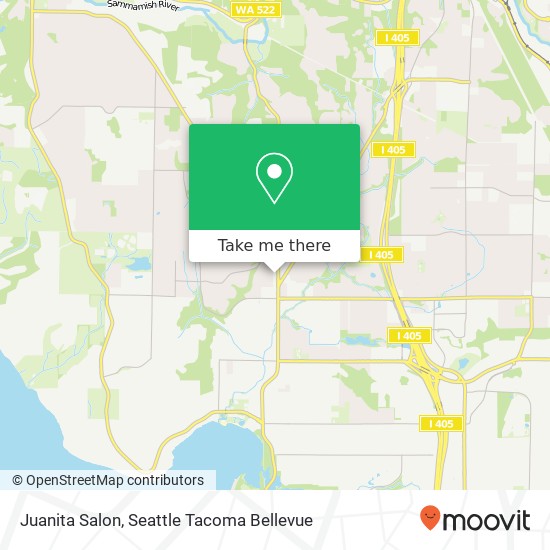 Mapa de Juanita Salon