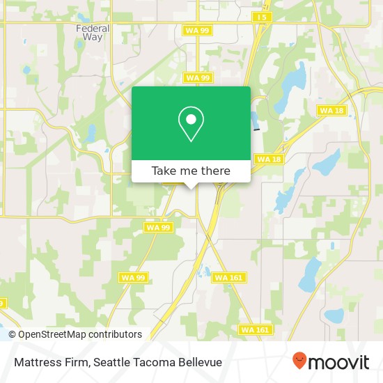 Mattress Firm map