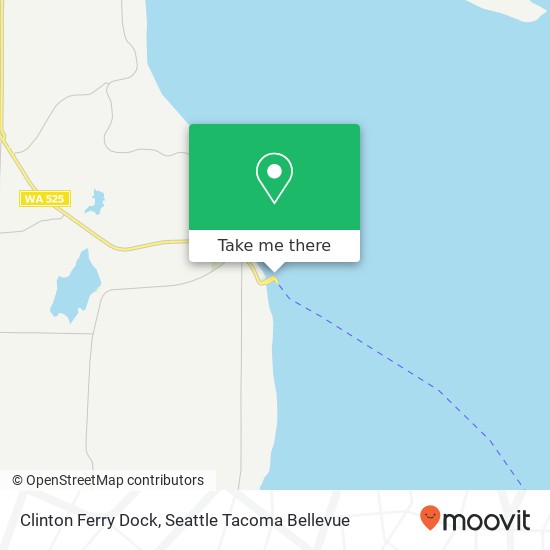 Clinton Ferry Dock map