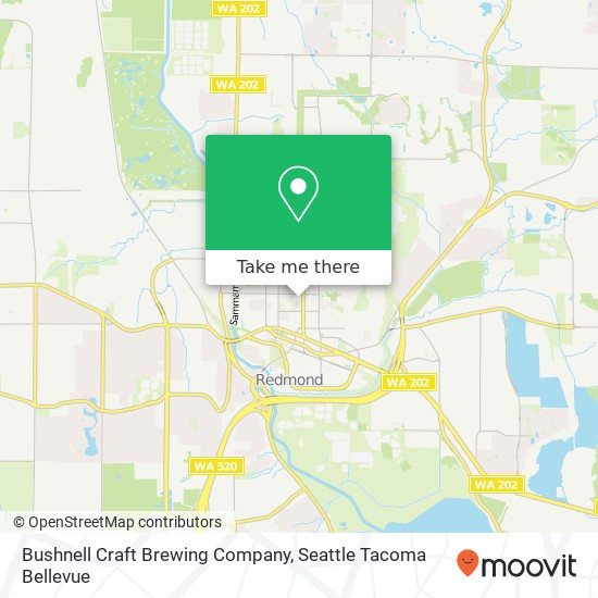 Mapa de Bushnell Craft Brewing Company