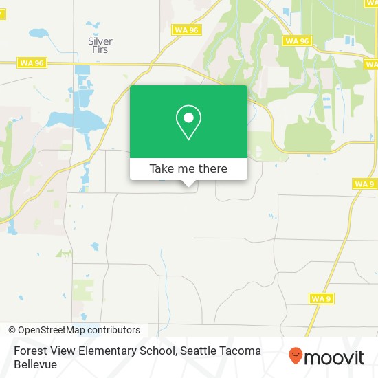 Forest View Elementary School map