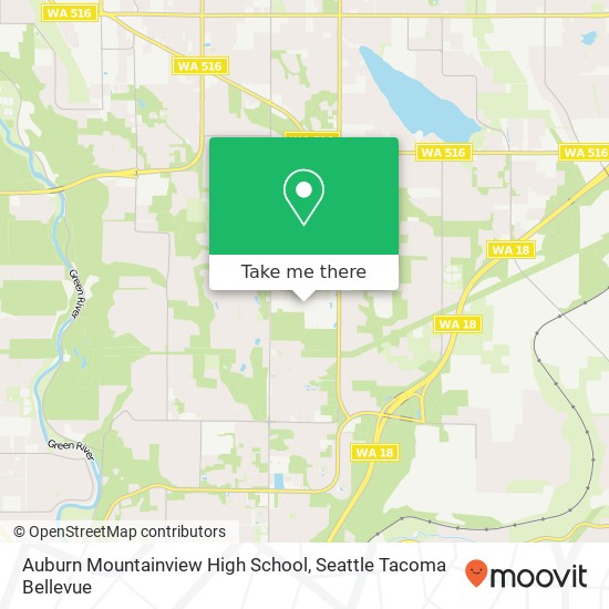 Mapa de Auburn Mountainview High School