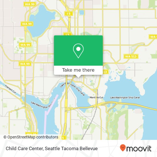 Child Care Center map