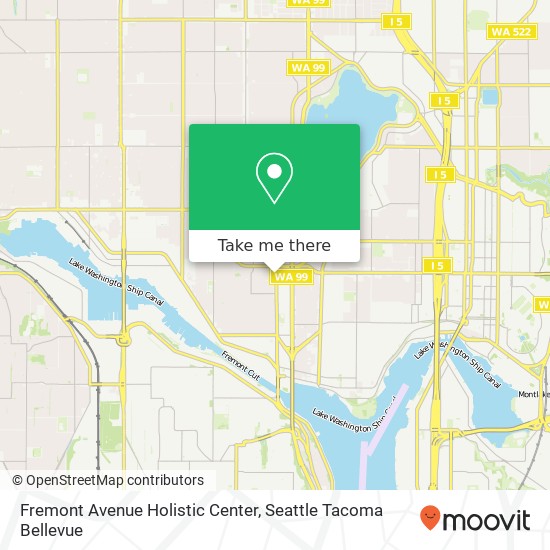 Mapa de Fremont Avenue Holistic Center