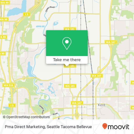 Pma Direct Marketing map