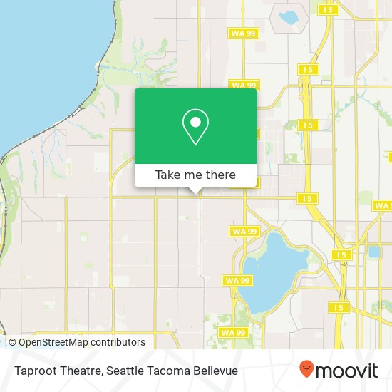 Taproot Theatre map