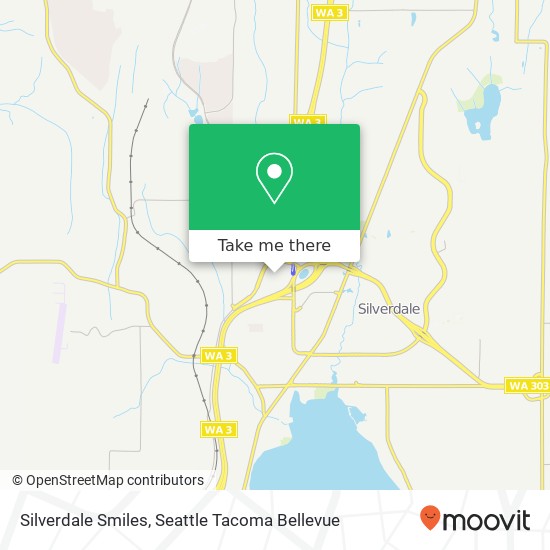 Mapa de Silverdale Smiles