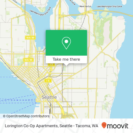 Mapa de Lorington Co-Op Apartments