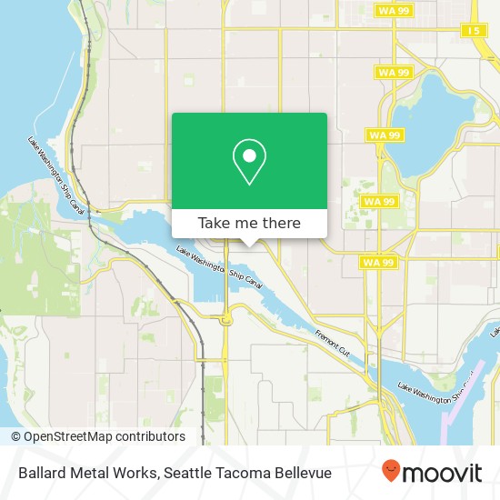 Ballard Metal Works map