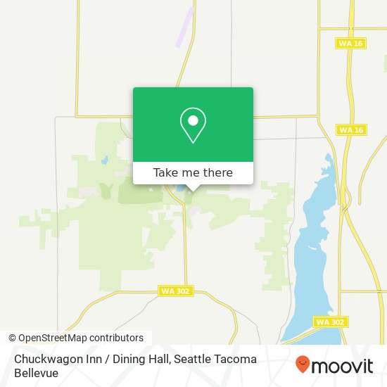 Mapa de Chuckwagon Inn / Dining Hall