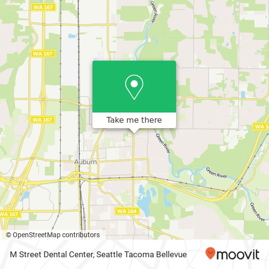 Mapa de M Street Dental Center