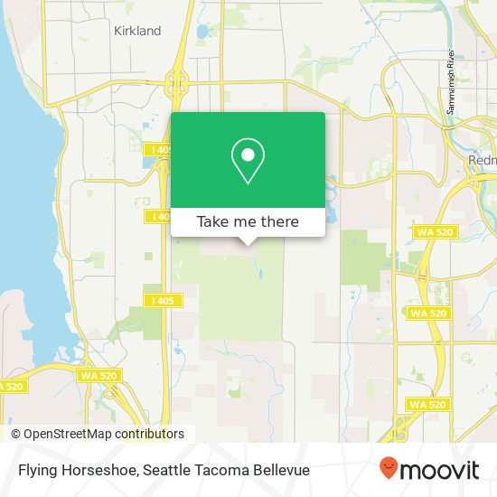 Mapa de Flying Horseshoe