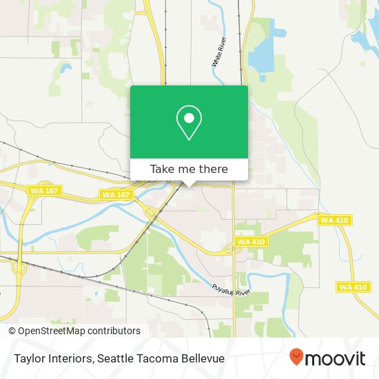 Taylor Interiors map