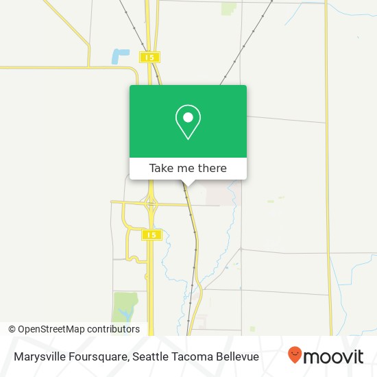 Mapa de Marysville Foursquare