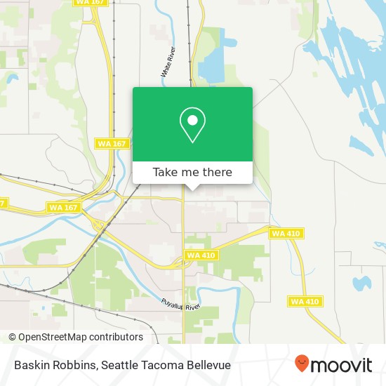 Baskin Robbins map