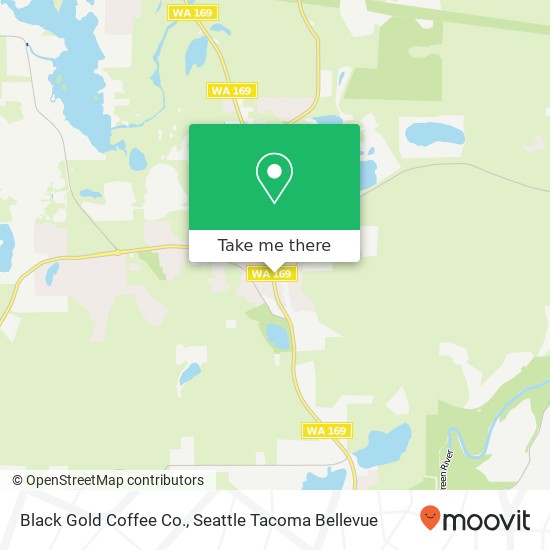 Black Gold Coffee Co. map