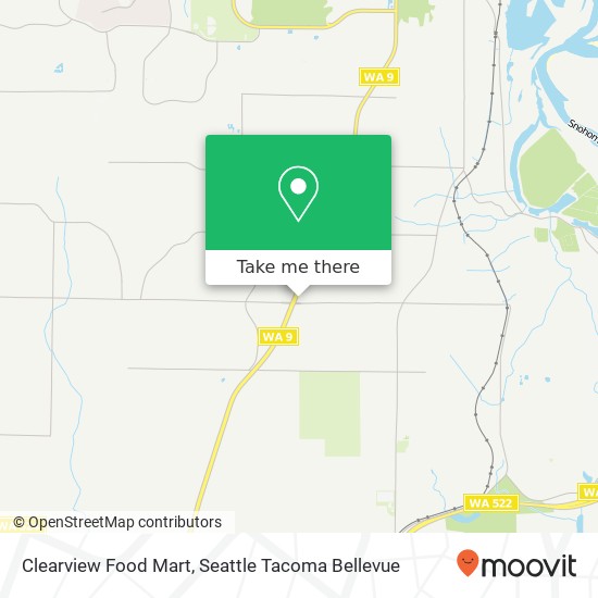 Clearview Food Mart map