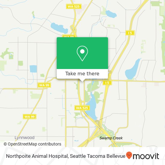 Northpoite Animal Hospital map