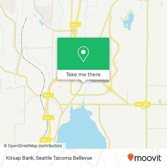 Mapa de Kitsap Bank