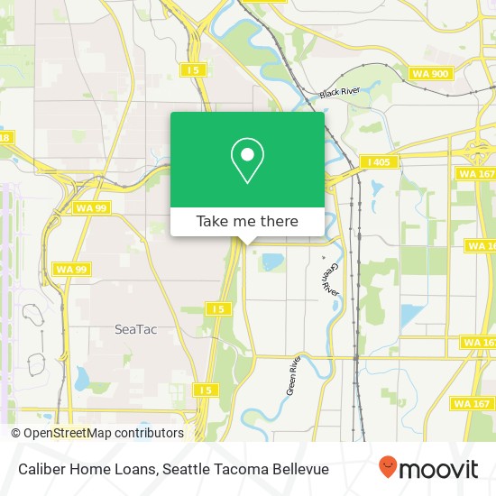 Caliber Home Loans map