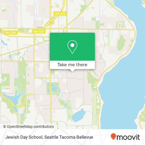 Mapa de Jewish Day School